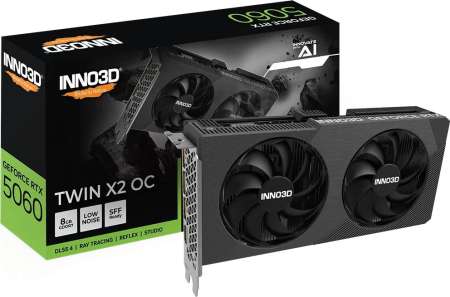 Inno3D GeForce RTX5060 8GB DDR7 Twin X2 OC V2