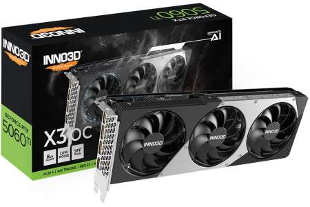 Inno3D GeForce RTX5060 Ti 8GB DDR7 Twin X3 OC Inno3D GeForce RTX5060 Ti 8GB DDR7 Twin X3 OC