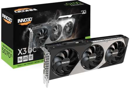 Inno3D GeForce RTX5070 Ti 16GB GDDR7 X3 OC
