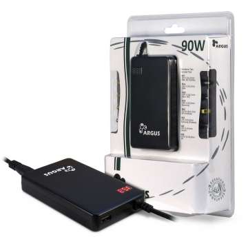 Inter-Tech Argus NB-90SA 12-22V / 6A 90W univerzális hálózati notebook töltő