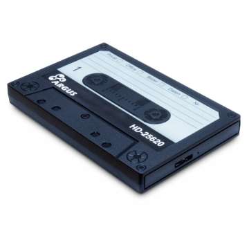 Inter-Tech HD-25620 2.5" back to the 80"s. Black