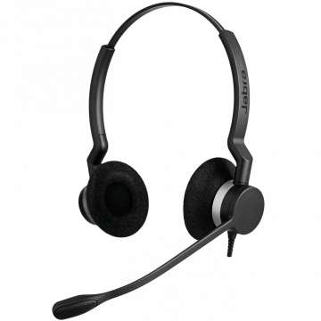Jabra Biz 2300 Duo QD NC Headset Black Jabra Biz 2300 Duo QD NC Headset Black