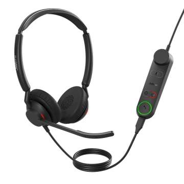 Jabra Engage 50 II UC Stereo USB C/A Headset + Control Unit Black