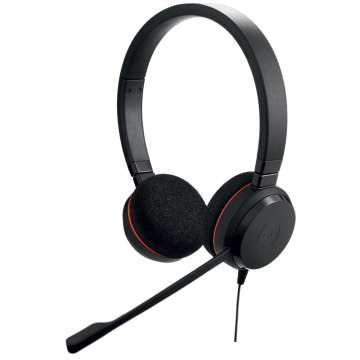 Jabra Evolve 20 UC Stereo USB C/A Black
