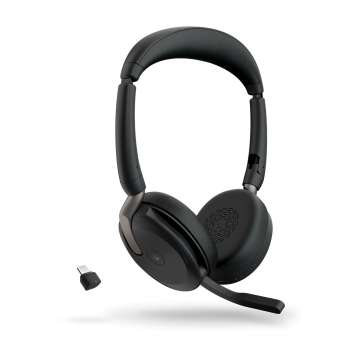 Jabra Evolve2 65 Flex USB-C MS Stereo Bluetooth Headset Black Jabra Evolve2 65 Flex USB-C MS Stereo Bluetooth Headset Black
