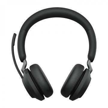 Jabra Evolve2 65 MS Teams Stereo Bluetooth Headset Black Jabra Evolve2 65 MS Teams Stereo Bluetooth Headset Black