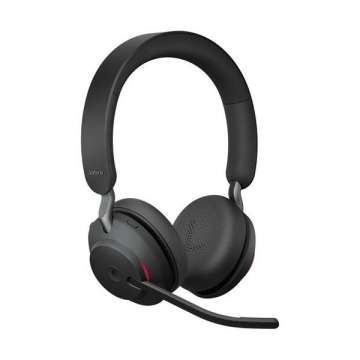 Jabra Evolve2 65 UC Stereo Bluetooth Headset Black Jabra Evolve2 65 UC Stereo Bluetooth Headset Black
