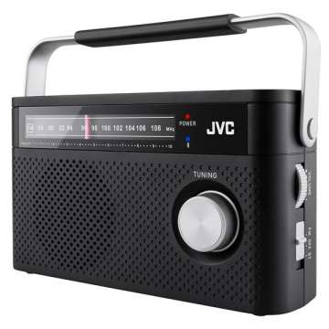 JVC RA-E315B Radio Black