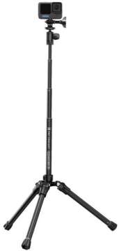 K&F Concept E224A3+BH-18 állvány, 170cm magasság, 4kg teherbírás, selfie bot, bluetooth kioldó