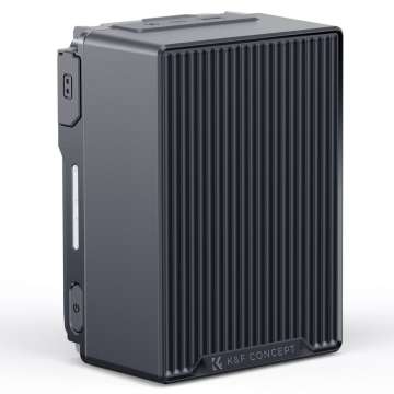 K&F Concept V-Mount 6700mAH Powerbank Grey