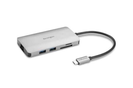 Kensington UH1400P USB-C 8-in-1 Driverless Mobile Hub Kensington UH1400P USB-C 8-in-1 Driverless Mobile Hub