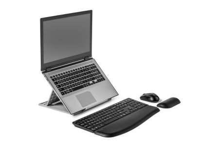 Kensington SmartFit Easy Riser Go Állítható Ergonomikus Laptop Emelő és Állvány Akár 17"-os Laptopokhoz