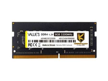 Kingsman 8GB DDR4 3200MHz SODIMM Values