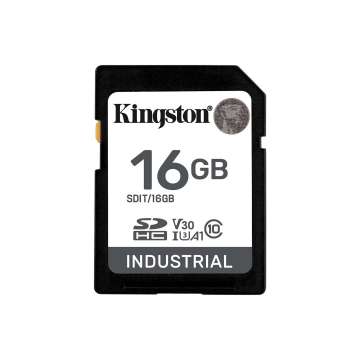 Kingston 16GB SDHC Industrial Class 10 U3 V30 A1 Kingston 16GB SDHC Industrial Class 10 U3 V30 A1