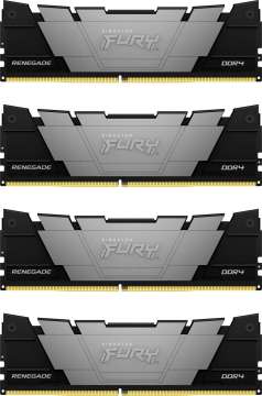 Kingston 32GB DDR4 3600MHz Kit(4x8GB) Kingston Fury Renegade Black