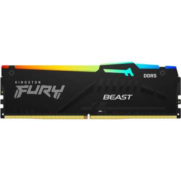 Kingston 32GB DDR5 5600MHz Fury Beast RGB Expo Black