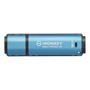 Kingston 32GB IronKey Vault Privacy 50 USB3.2 Blue