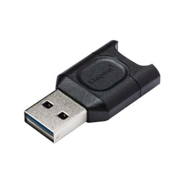 Kingston MobileLite Plus USB 3.1 microSDHC/SDXC UHS-II Card Reader Black Kingston MobileLite Plus USB 3.1 microSDHC/SDXC UHS-II Card Reader Black