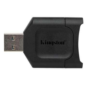 Kingston MobileLite Plus USB3.2 UHS-II SD Card Reader Black Kingston MobileLite Plus USB3.2 UHS-II SD Card Reader Black