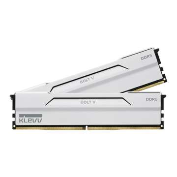 Klevv 32GB DDR5 6000MHz Kit(2x16GB) Bolt V for AMD Pure White