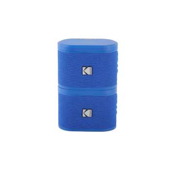 Kodak BRIXBL2 Soundbrix Mini Bluetooth Coloured Portable Two Speakers Blue