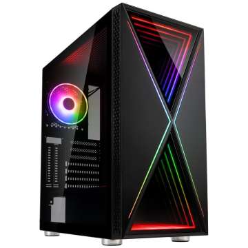 Kolink VOID X ARGB Tempered Glass Black Kolink VOID X ARGB Tempered Glass Black