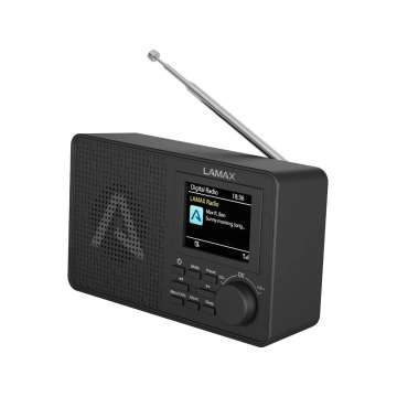 Lamax RadioVox1 DAB Bluetooth Radio Black