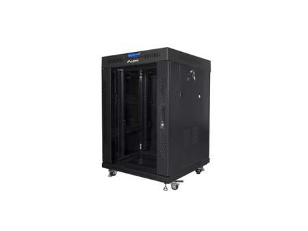 Lanberg 19" 15U LCD Szabadon álló Rackszekrény Black