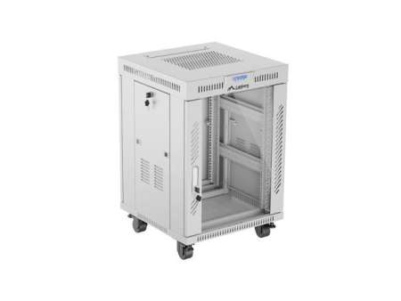 Lanberg 19" 15U LCD Szabadon álló Rackszekrény Grey