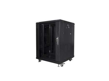 Lanberg 19" 15U Szabadon álló Rackszekrény Black