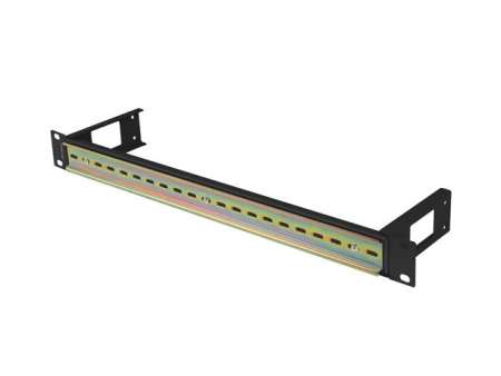 Lanberg 19" 1U sín panel Black