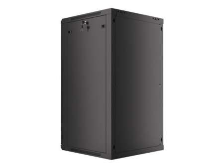 Lanberg 19" 22U Falra szerelhető Rackszekrény Black