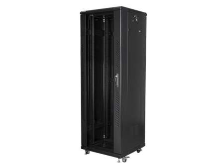 Lanberg 19" 37U Szabadon álló Rackszekrény Black