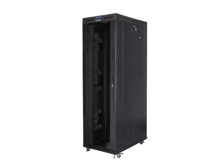 Lanberg 19" 42U Szabadon álló Rackszekrény Black