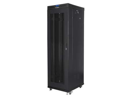 Lanberg 19" 42U Szabadon álló Rackszekrény Black