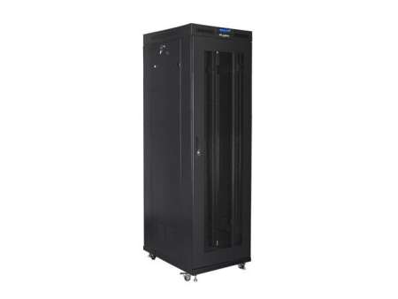 Lanberg 19" 42U Szabadon álló Rackszekrény Black