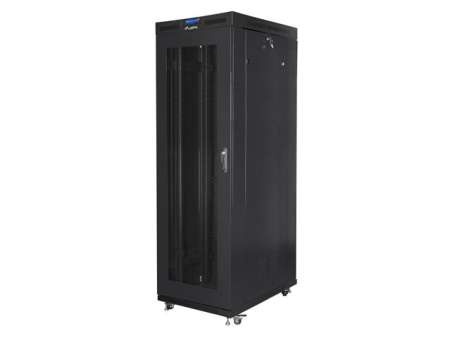 Lanberg 19" 42U Szabadon álló Rackszekrény Black