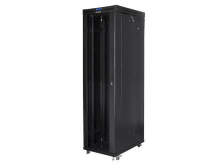 Lanberg 19" 47U Szabadon álló Rackszekrény Black