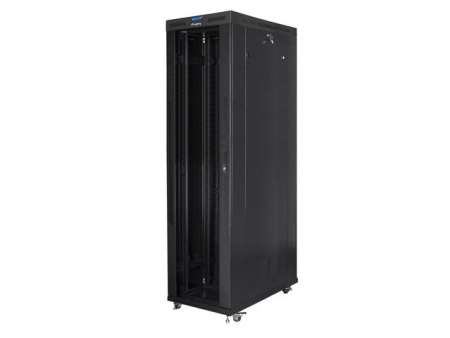 Lanberg 19" 47U Szabadon álló Rackszekrény Black