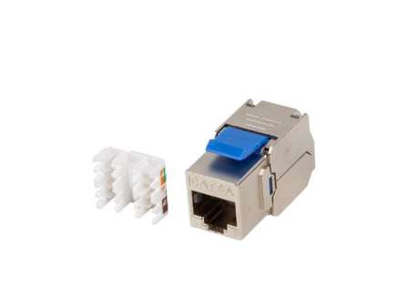 Lanberg Keystone Modul szerszám nélkül szerelhető RJ45 CAT.6a FTP
