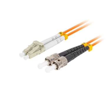 Lanberg MM ST/UPC-LC/UPC duplex 10m Orange