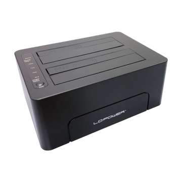 LC Power LC-DOCK-C-V2 HDD Docking Station Black