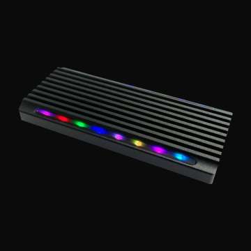 LC Power LC-M2-C-NVME-4 M.2 NVMe SSD Enclosure Black