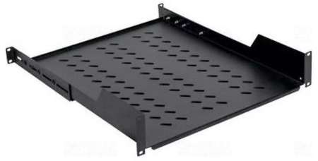 Legrand Rackszekrény polc - 1U-19", 4 ponton rögzithető, kihúzható