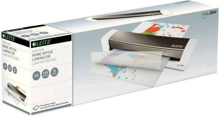 Leitz iLAM Home Office A3 Laminálógép Dark Gray Leitz iLAM Home Office A3 Laminálógép Dark Gray