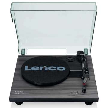 Lenco LS-10 Lemezlejátszó beépített hangszóróval Black