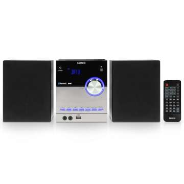 Lenco MC-150 Stereo with DAB+ FM CD Bluetooth & USB player Black Lenco MC-150 Stereo with DAB+ FM CD Bluetooth & USB player Black