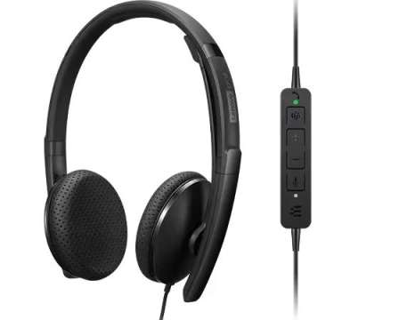 Lenovo Wired VOIP Teams Headset Black Lenovo Wired VOIP Teams Headset Black