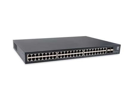 LevelOne GTU-5211 52-Port Unmanaged Gigabit Ethernet Switch LevelOne GTU-5211 52-Port Unmanaged Gigabit Ethernet Switch