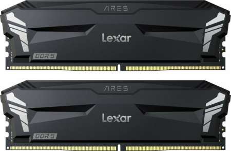 Lexar 32GB DDR5 6000MHz Kit(2x16GB) Ares Black